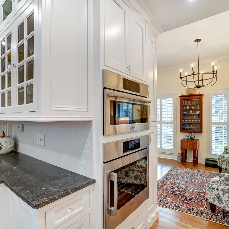 Custom kitchen millwork with slate finish, Columbus, OH area