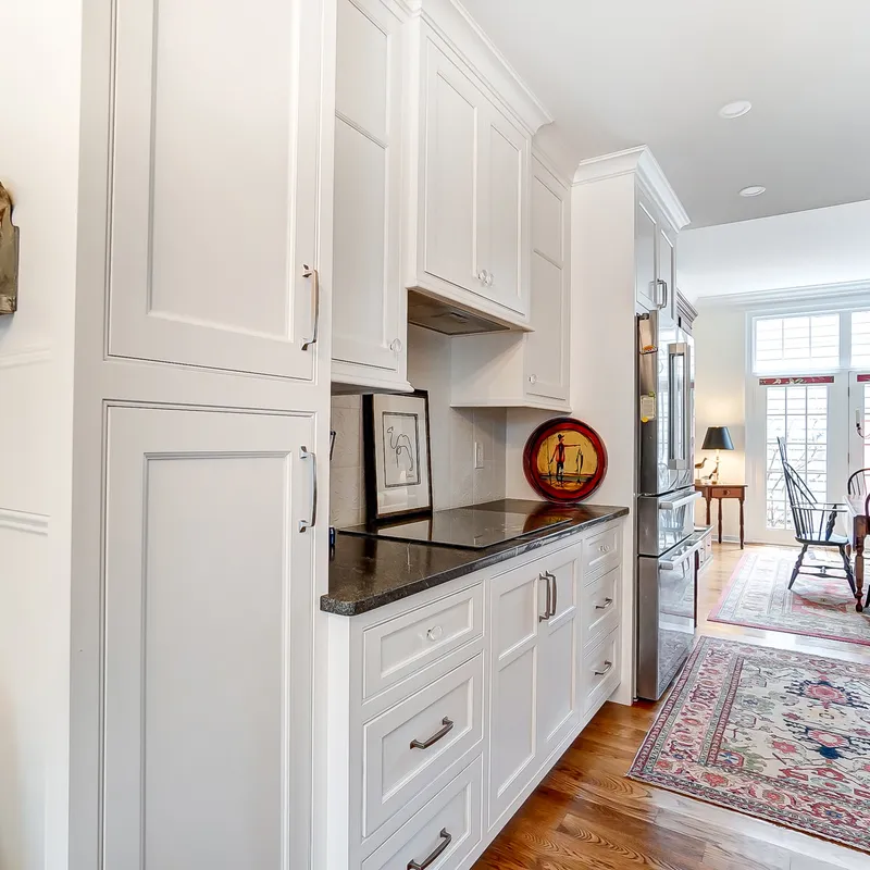 Kitchen built-ins and open shelving, Columbus, OH area