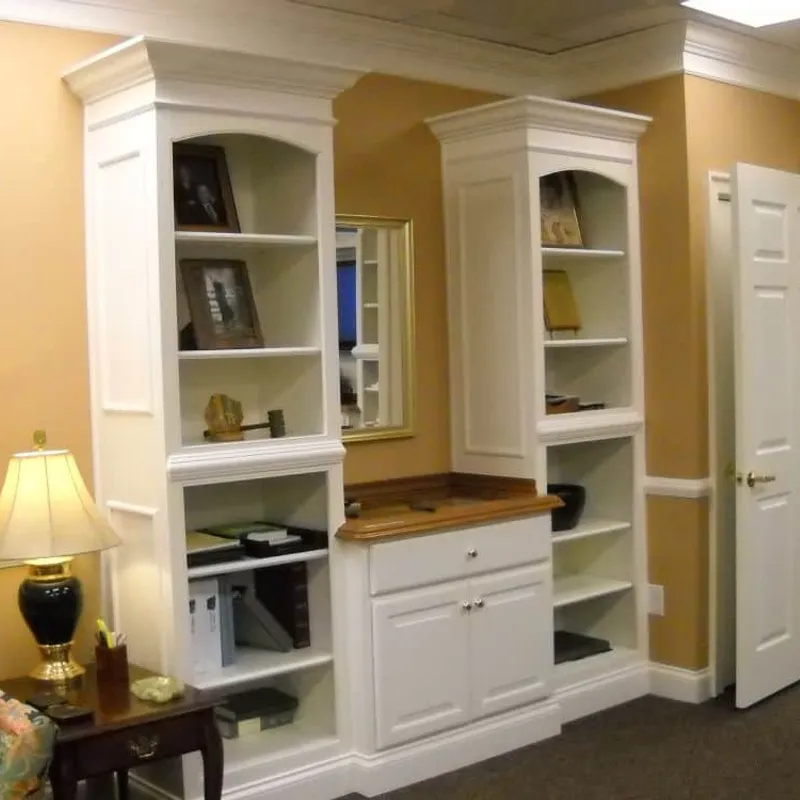 Law office built-in shelving and cabinetry, Upper Arlington, OH