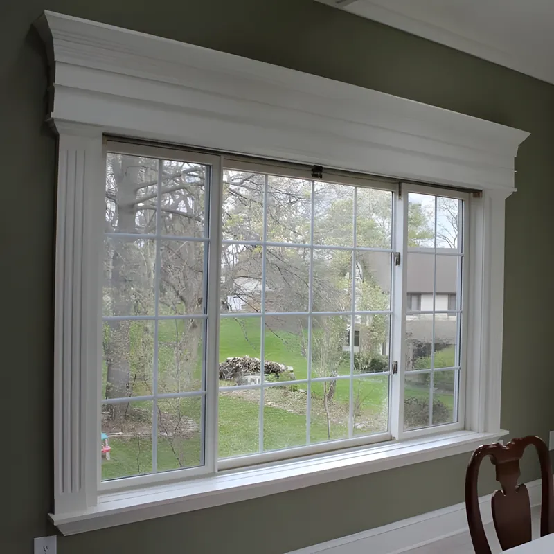 Built-in cabinetry detail in a Dublin, OH home remodel