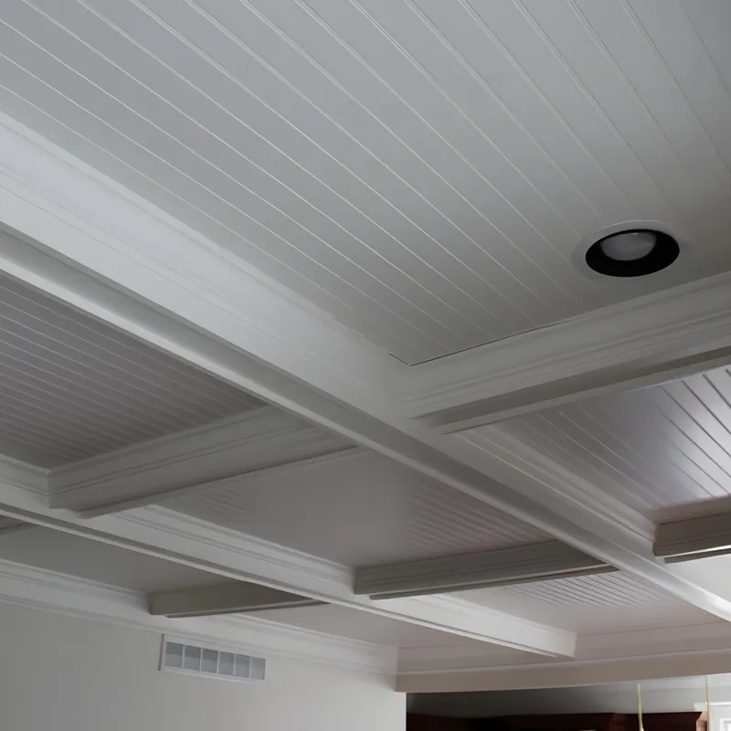 Completed millwork and cabinetry in a Dublin, OH home renovation