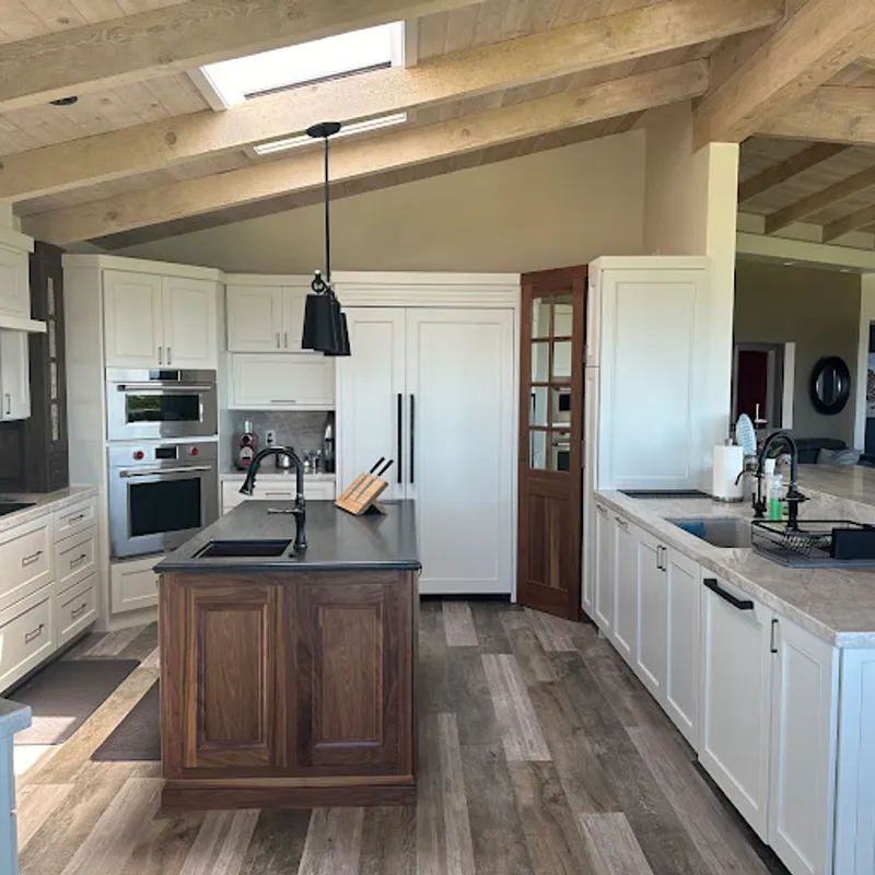 Finished Bodega Bay kitchen renovation, Columbus, OH area