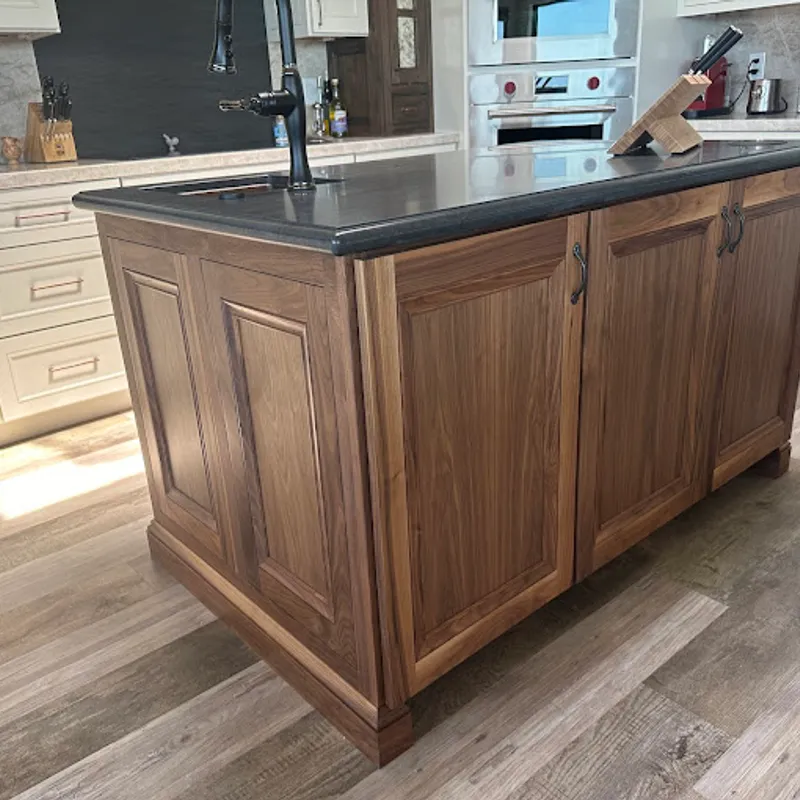 Kitchen millwork and trim detail, Columbus, OH area