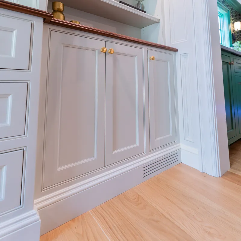 Custom sitting room built-ins and trim, Dublin, OH