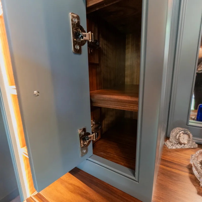 Walk-in closet hanging and drawer storage, Dublin, OH