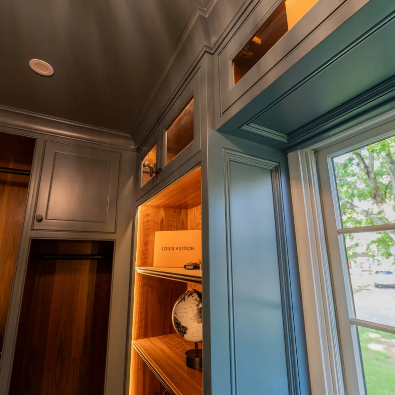 Walk-in closet cabinetry and organization system, Dublin, OH