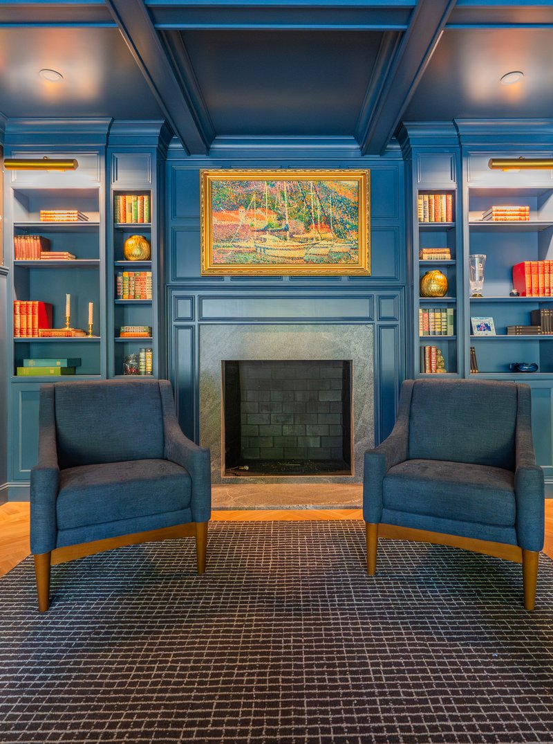 custom entertainment center for a Powell, Ohio area home