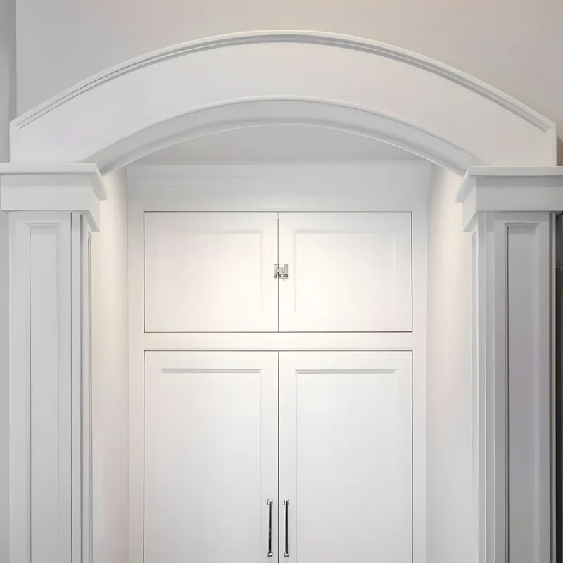Finished entranceway arch in a Columbus, OH area home