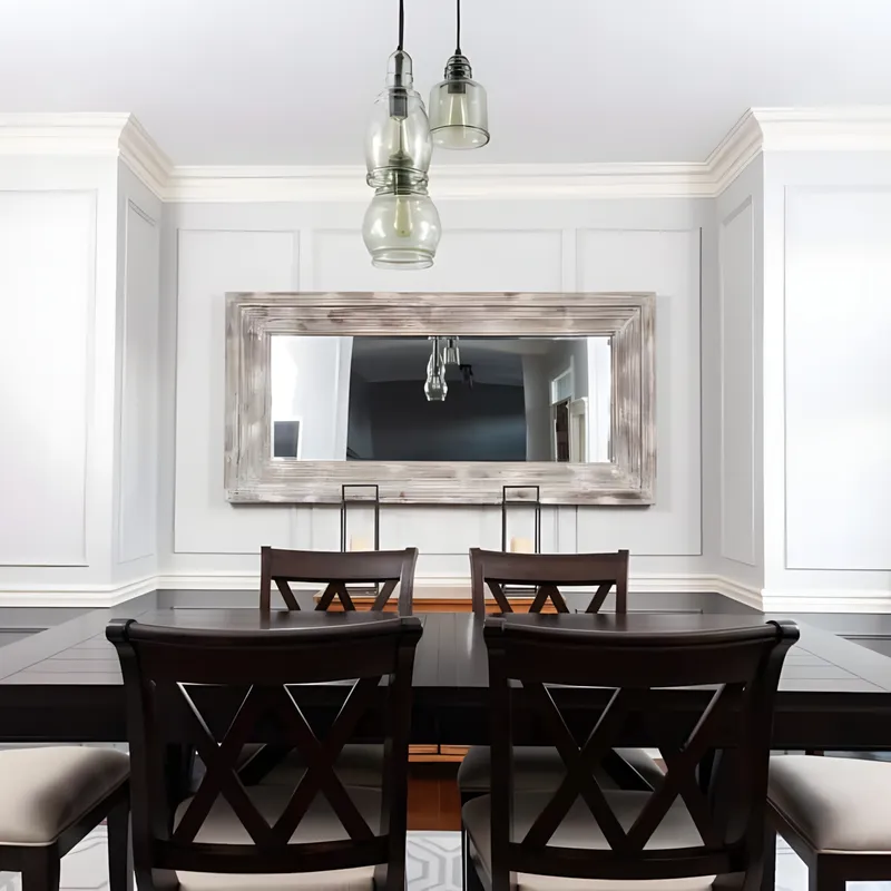 Finished cabinetry detail in a Dublin, OH home renovation