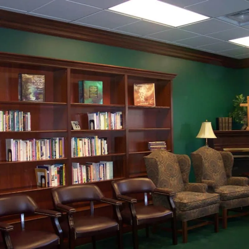 Commercial cabinetry installation, New Hope Church, Columbus, OH