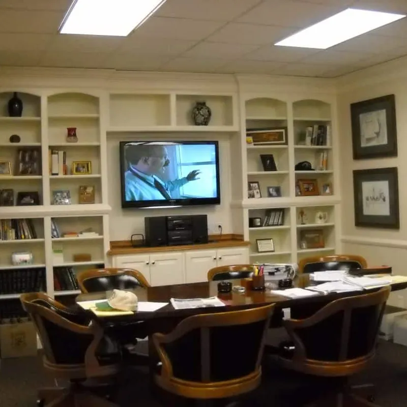 Finished law office cabinetry, Upper Arlington, OH