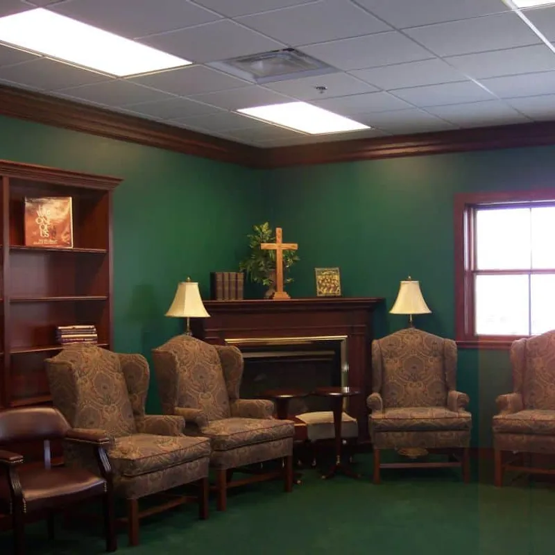 Finished commercial cabinetry, New Hope Church, Columbus, OH