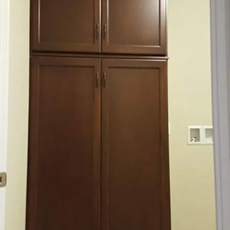 Laundry closet built-in storage, Columbus, OH area