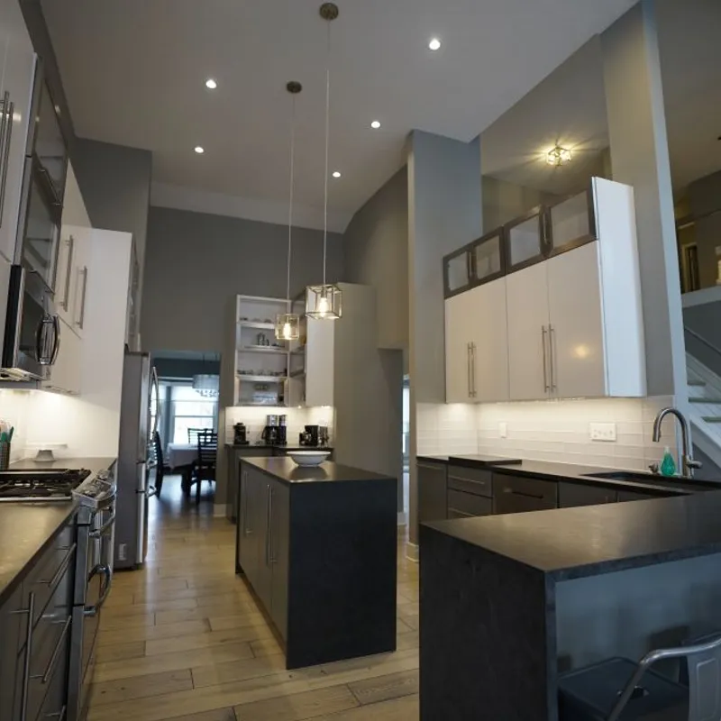 Custom New Albany modern kitchen cabinetry, New Albany, OH