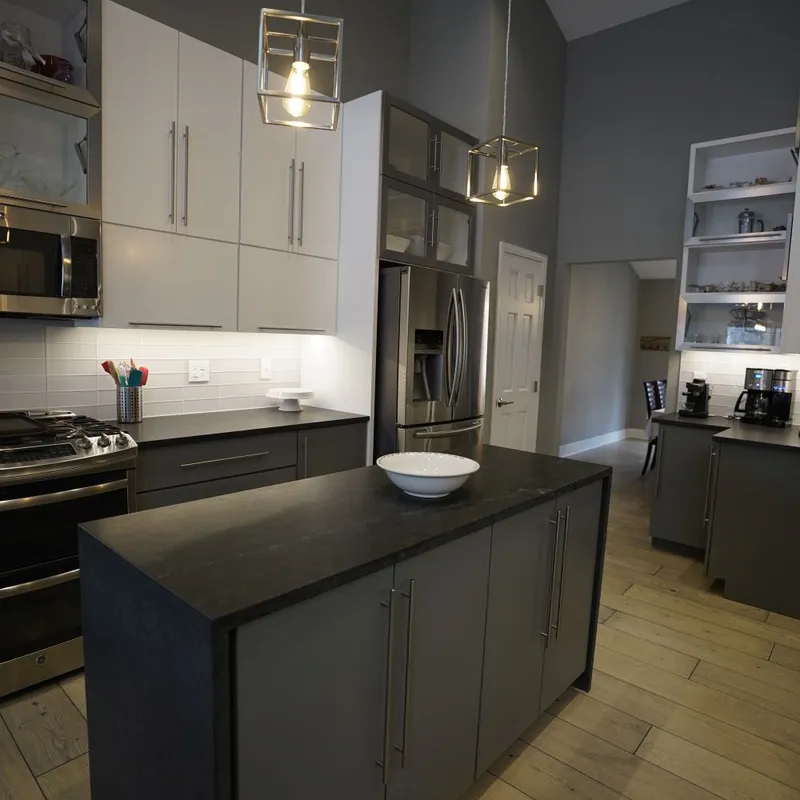 Custom New Albany modern kitchen cabinetry, New Albany, OH