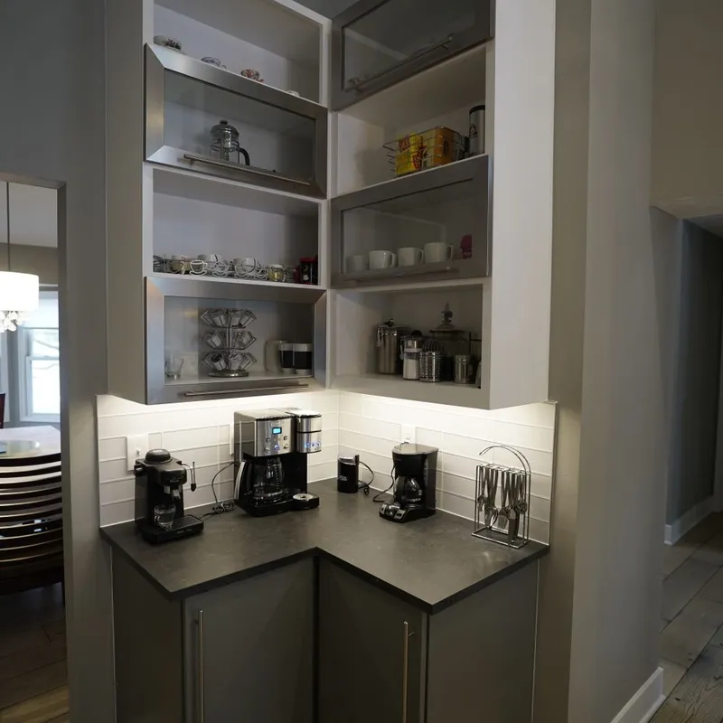 Custom New Albany modern kitchen cabinetry, New Albany, OH