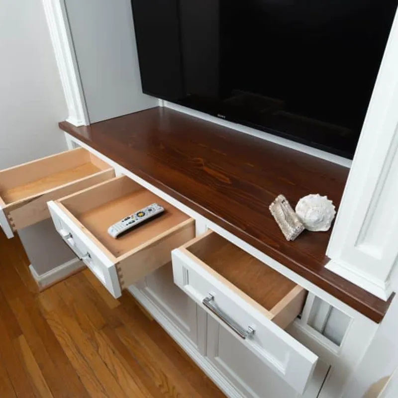 Custom fireside companion built-ins, Columbus, OH area