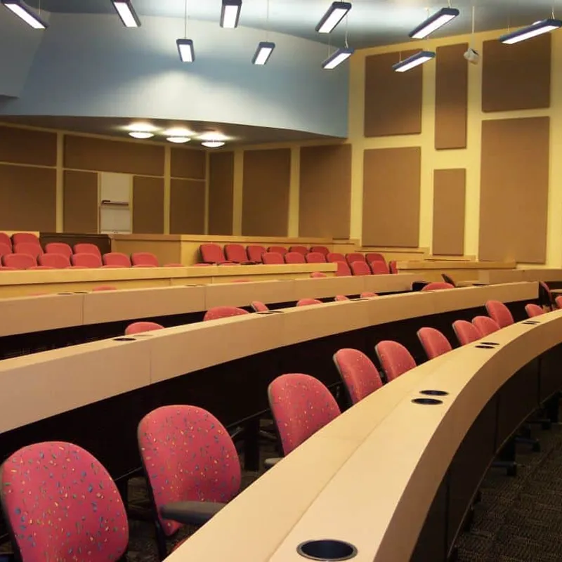 Custom commercial cabinetry for OSU lecture hall, Columbus, OH
