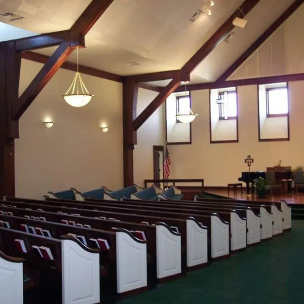 Custom commercial cabinetry for New Hope Church, Columbus, OH