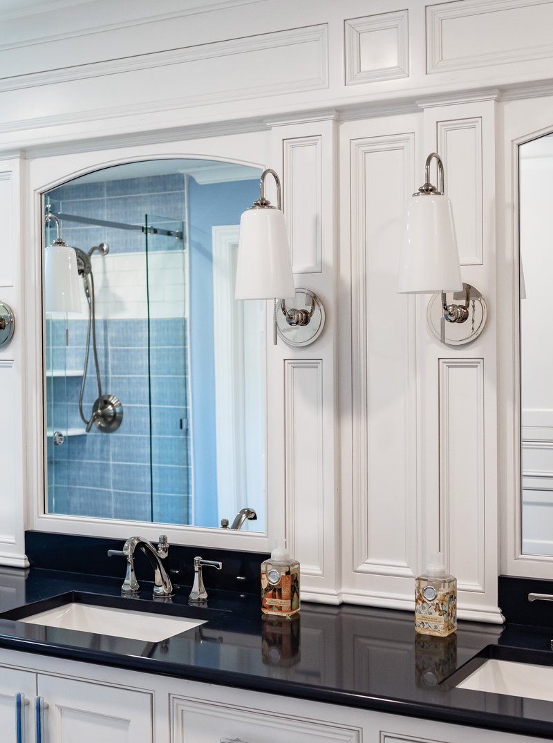custom bathroom remodel for a Westerville, Ohio area home