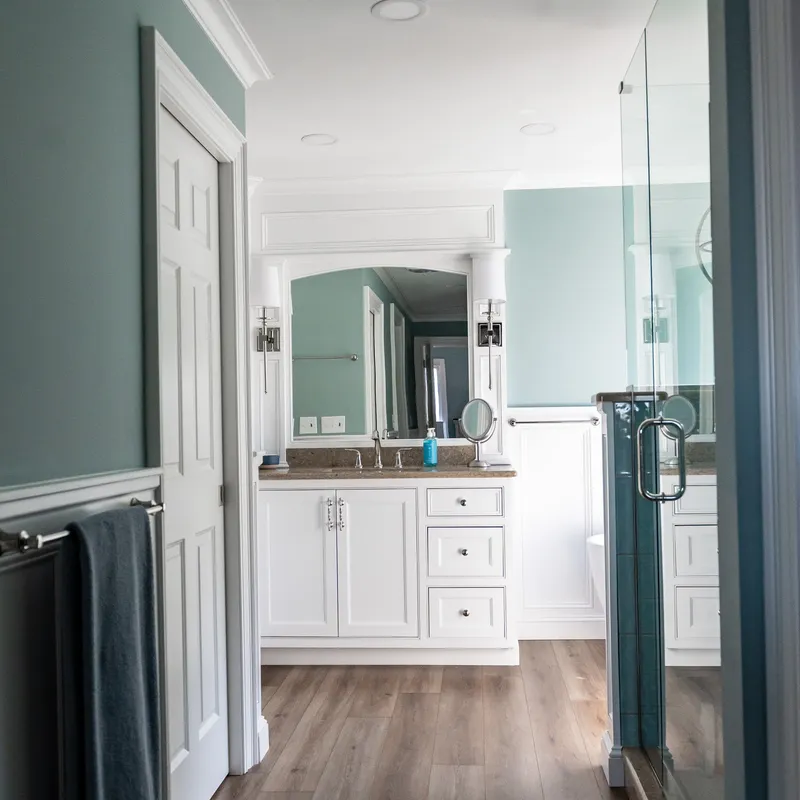 Custom bathroom built-ins, Columbus, OH area