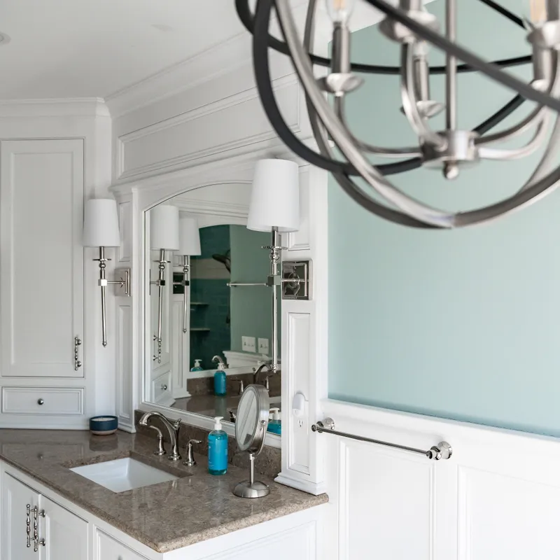 Bathroom renovation detail, Columbus, OH area