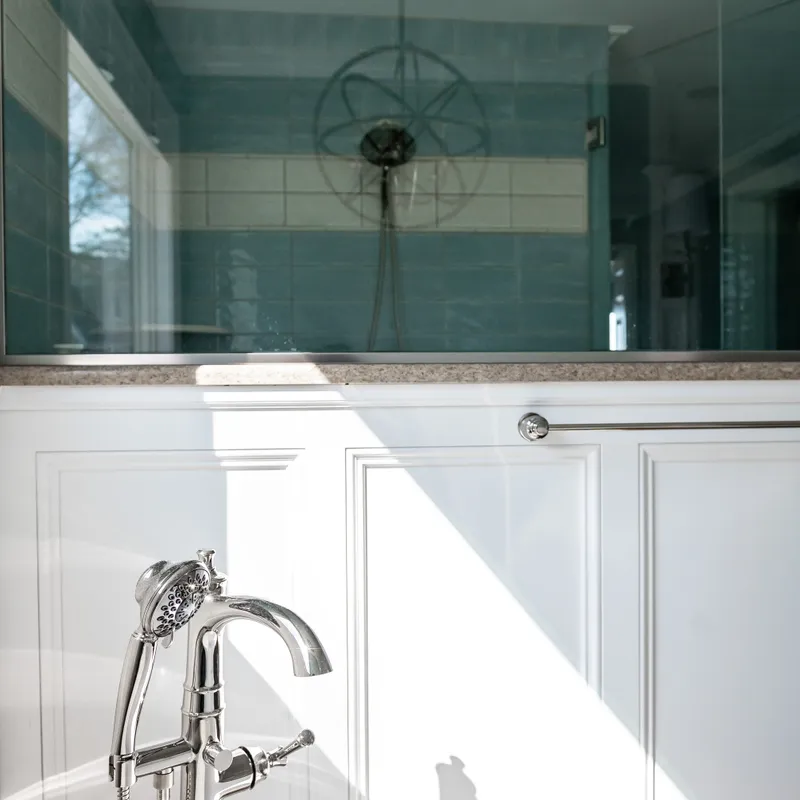 Custom bathroom cabinetry and millwork, Columbus, OH area