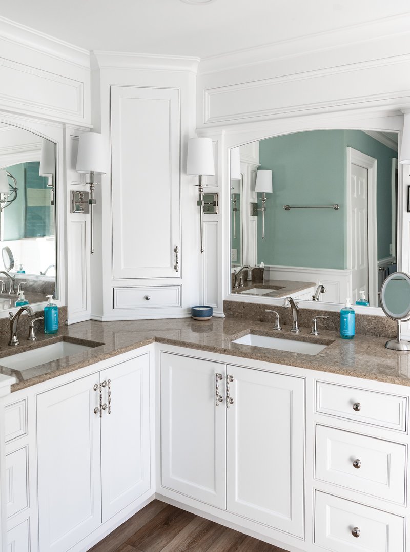 custom bathroom remodel for a Delaware, Ohio area home