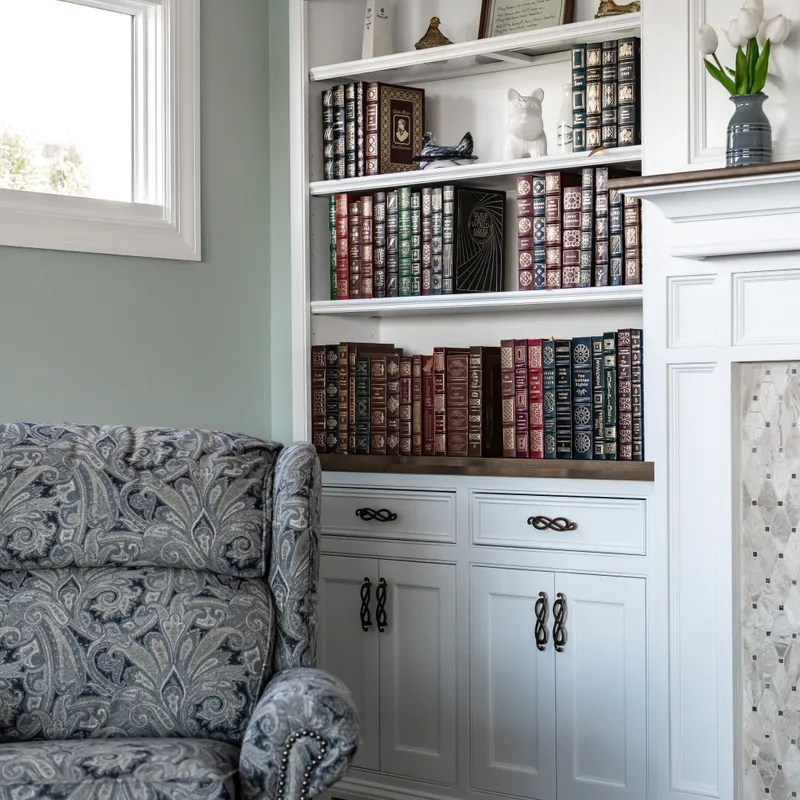 Floor-to-ceiling built-in cabinetry, Columbus, OH area