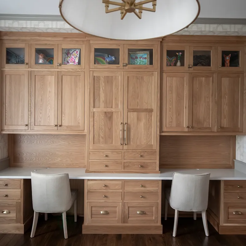 Custom office millwork and built-ins, Columbus, OH area