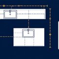 Open-plan kitchen renovation in progress showing cabinetry layout