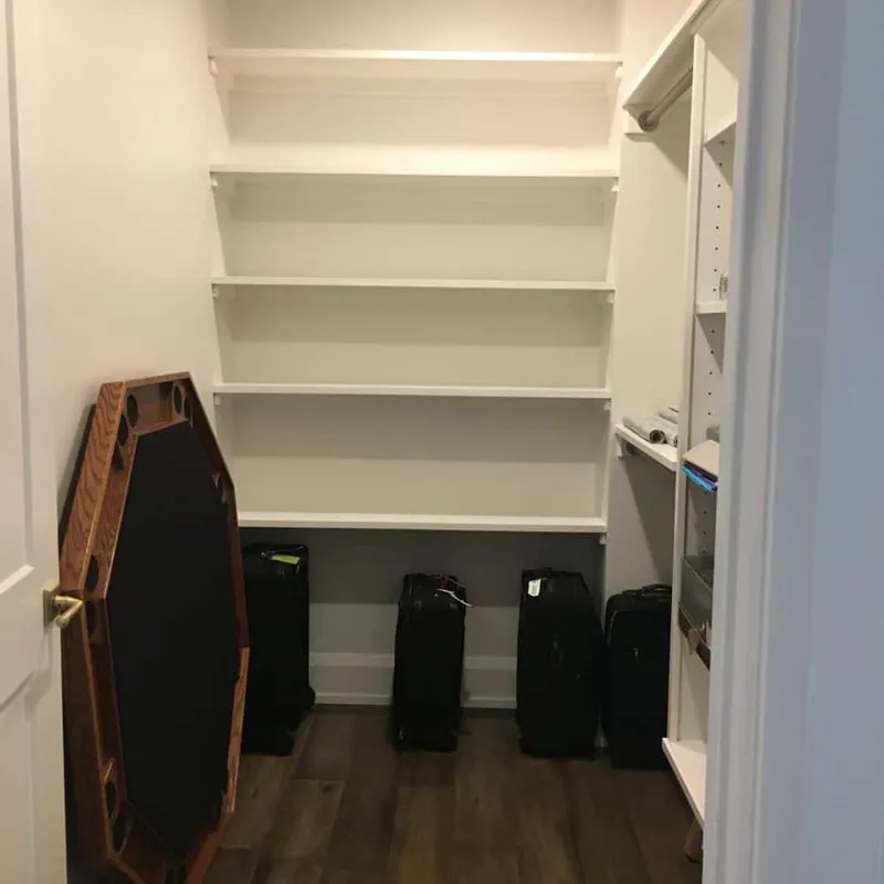 Custom closet cabinetry and drawers, Columbus, OH area