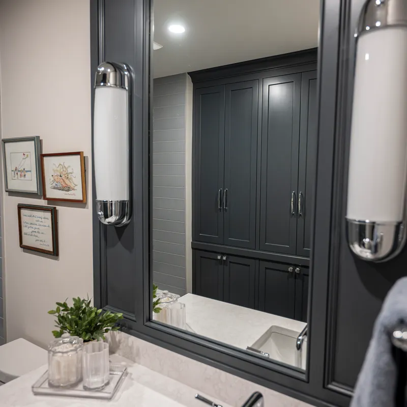 Custom bathroom built-ins, Columbus, OH area