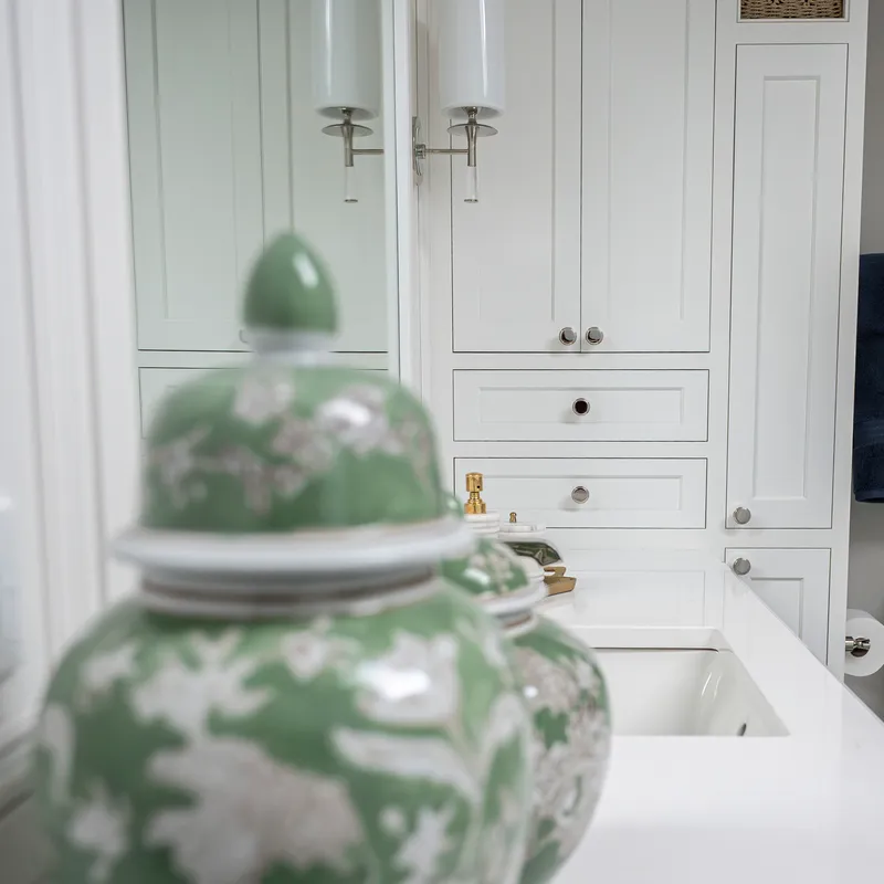Custom bathroom millwork, Columbus, OH area