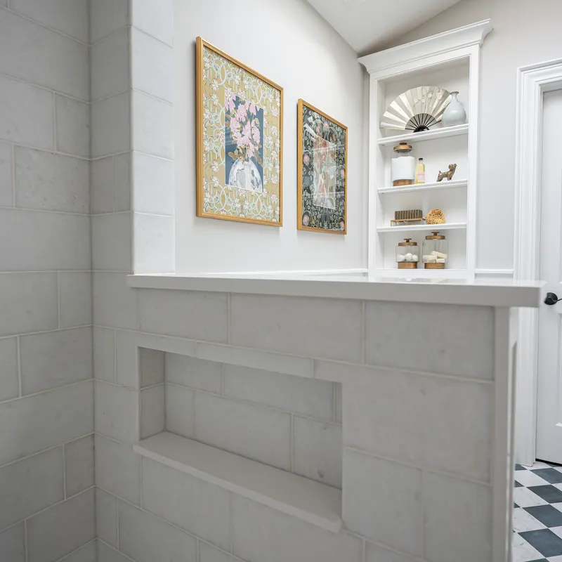 Bathroom renovation and built-in cabinetry, Columbus, OH area