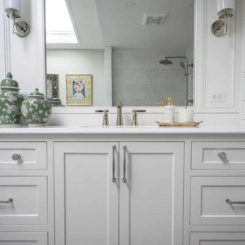 Custom vanity millwork and trim, Columbus, OH area