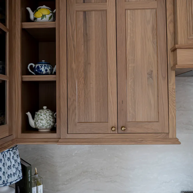 Kitchen cabinetry with copper hardware, Columbus, OH area