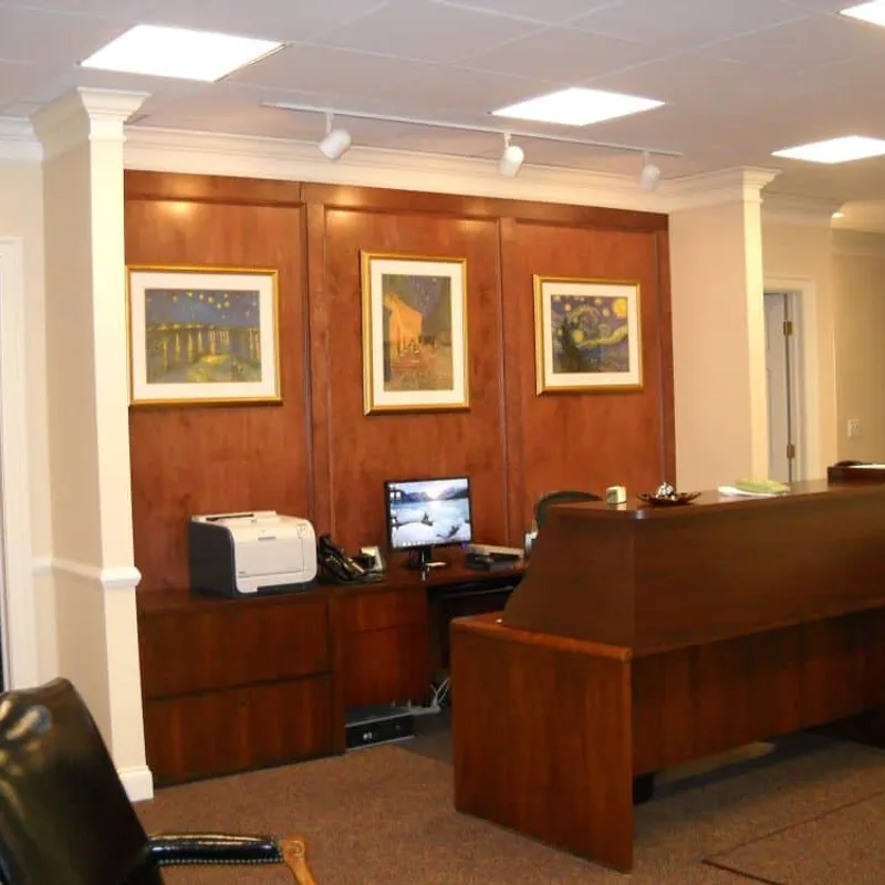 Custom law office cabinetry and built-ins, Upper Arlington, OH