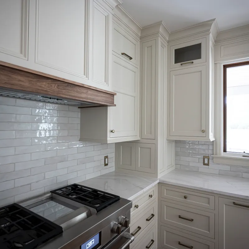 Custom kitchen island and storage, Powell, OH