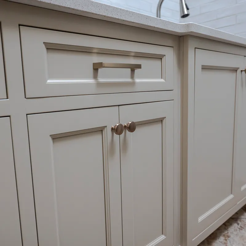 Custom laundry room storage and built-ins, Powell, OH