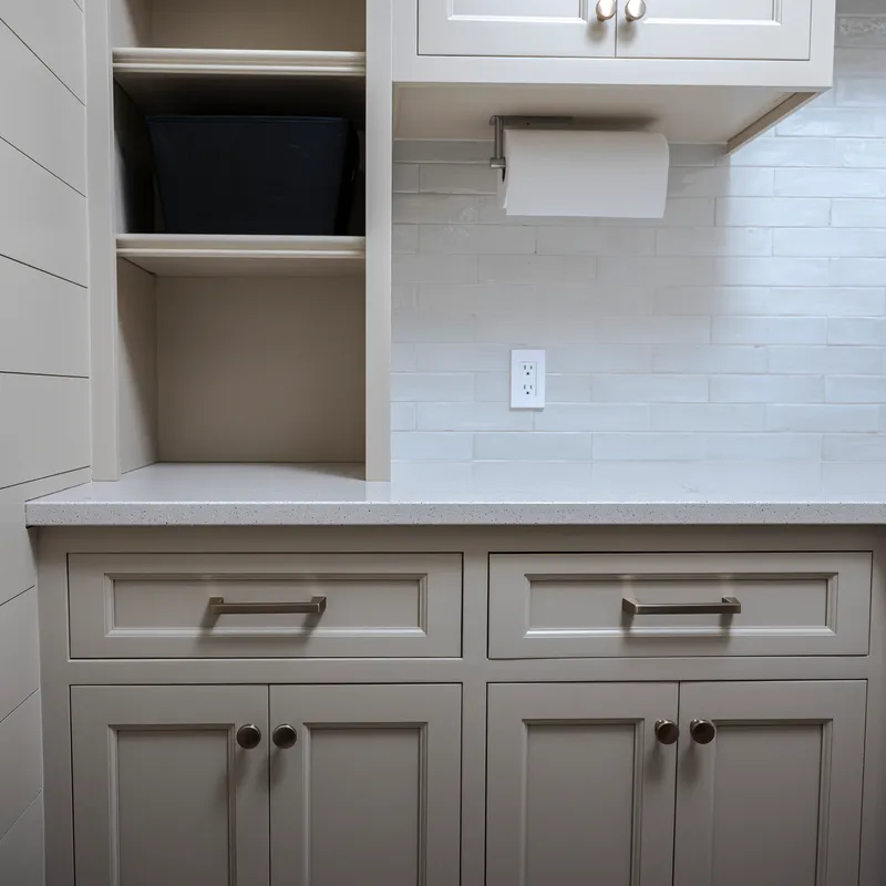 Laundry room cabinetry finish, Powell, OH