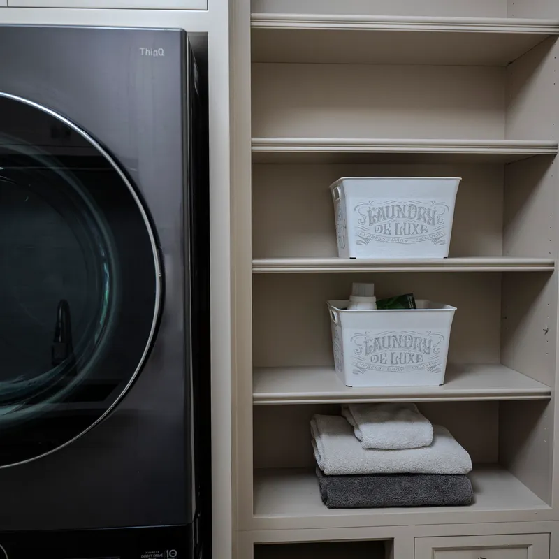 Laundry room renovation cabinetry, Powell, OH