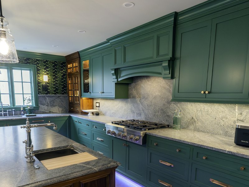 Professional cabinet installation