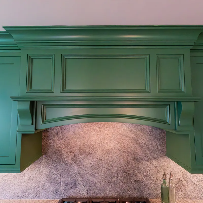 Custom sage kitchen renovation, Columbus, OH area