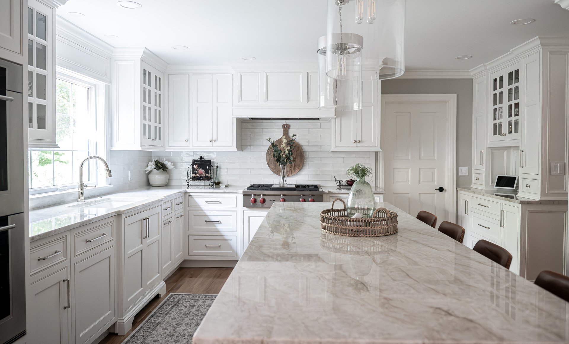 Custom cabinetry installation