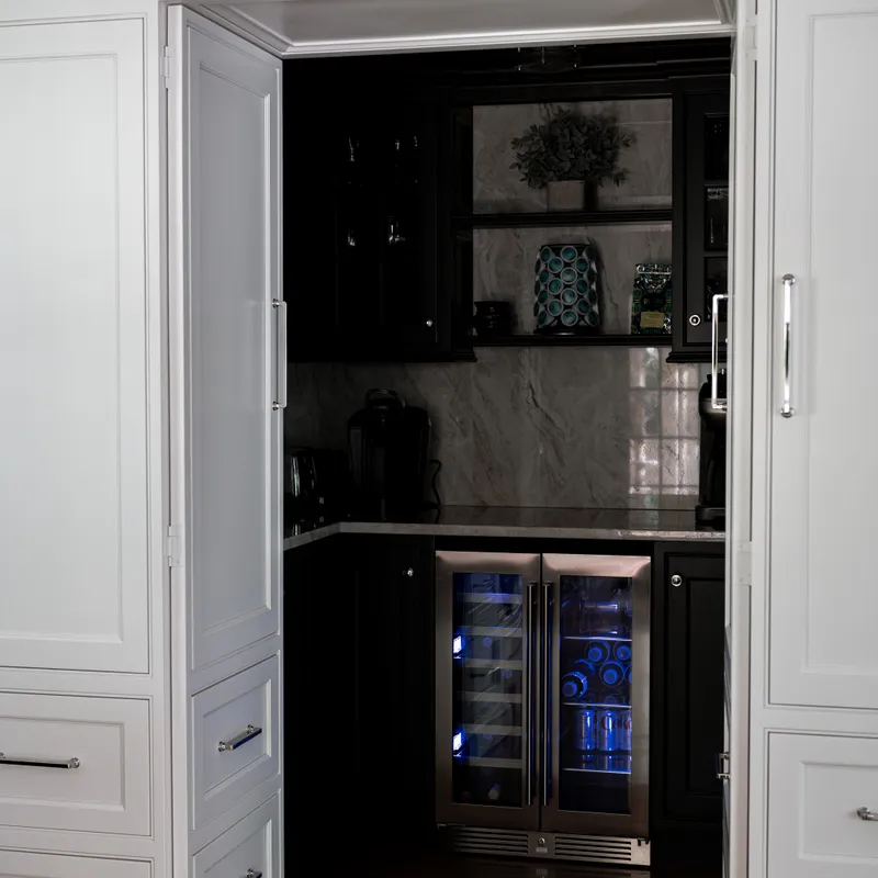 Built-in pantry shelving and storage, Columbus, OH area