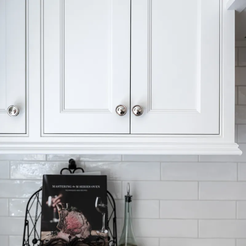 Finished hidden pantry kitchen renovation, Columbus, OH area