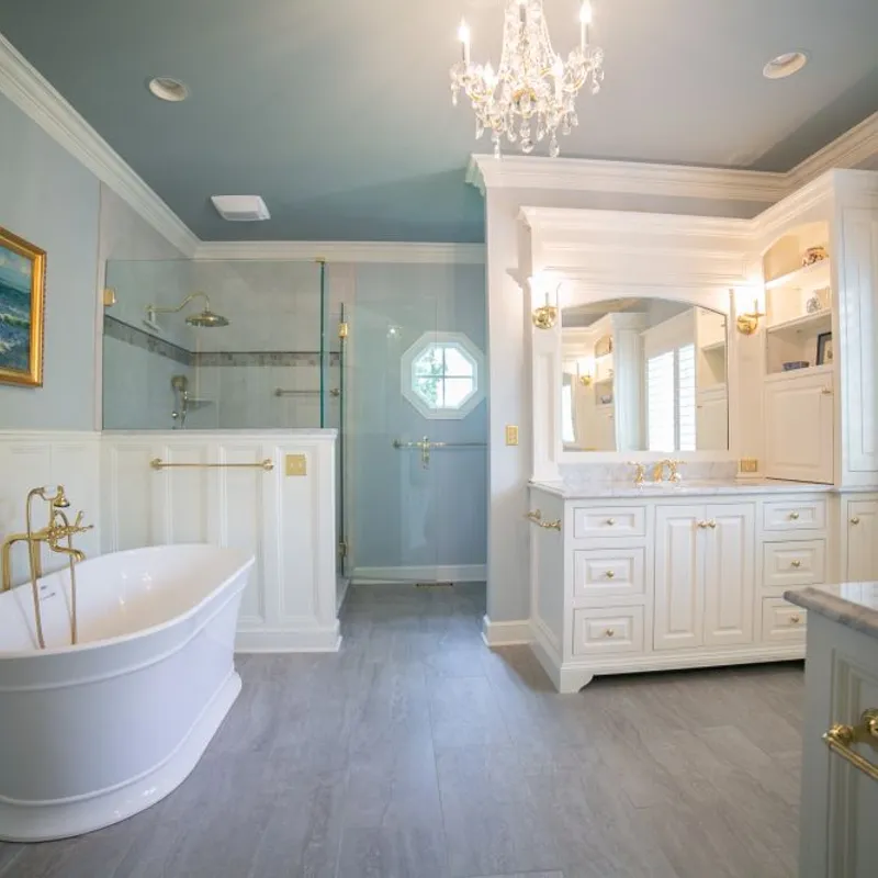 Custom Muirfield master bath makeover, Dublin, OH